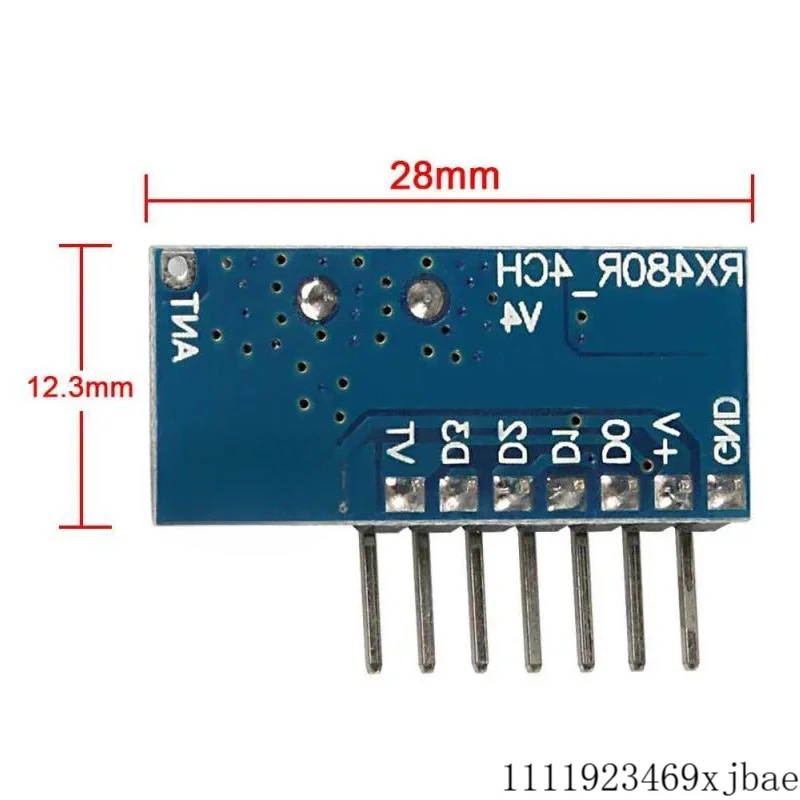 Kablosuz 433Mhz RF Modülü Alıc - 433Mhz Receiver Module incelemesi ve fiyatı