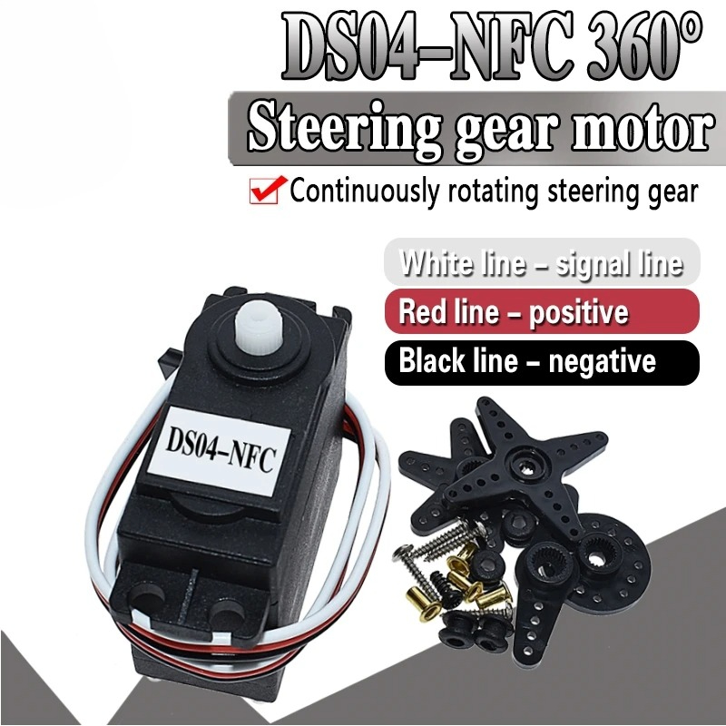 DS04-NFC Servo 360 Derece Süre - Diy Automation incelemesi ve fiyatı