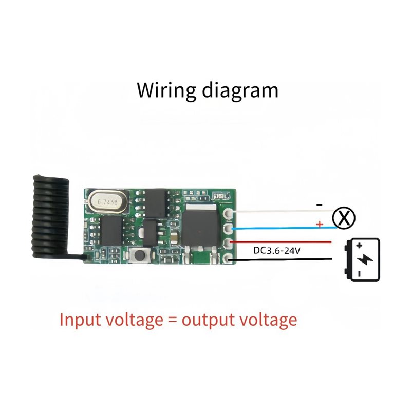 Y45A-RF Anahtar Kontrol Cihazı - 433Mhz Receiver Module incelemesi ve fiyatı