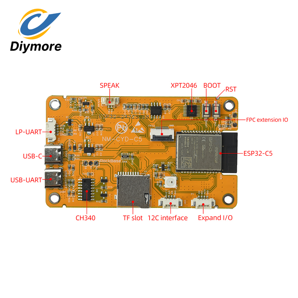 ESP32-C5 2.8 İnç Dokunmatik Ek - Smart Home Automation Diy incelemesi ve fiyatı